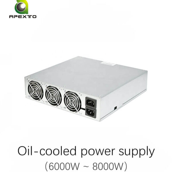 Oil-cooled power supply