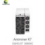 Bitmain Antminer K7 58T 63.5T 3080W CKB Miner