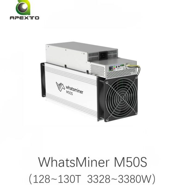 MicroBT Whatsminer M50S 118~134T 3380W BTC Miner Bitcoin Mining