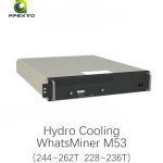 MicroBT WhatsMiner M53 228~236T 244~262T Hydro Cooling Miner Bitcoin Mining
