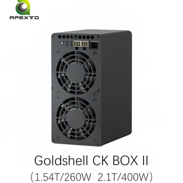 Goldshell CK BOX II 2.1Th/s 400W CKB Coin Miner Asic Mining Machine