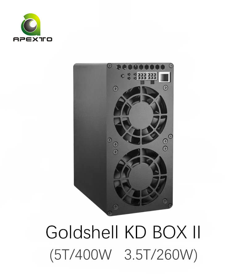 Goldshell KD BOX II 5Th/s 400W KDAマイナー KD BOX 2 Kadena