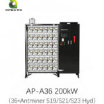36-слотовая гидроохлаждающая стойка для Antminer