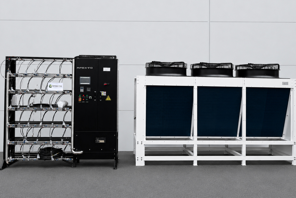 All-in-One 36-Slot 200kW Antminer Liquid Cooling Rack