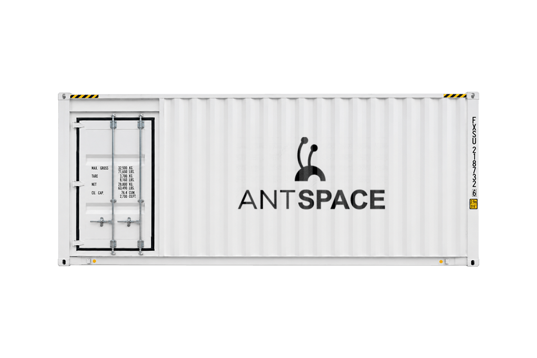 Contenedor de refrigeración hidráulica Bitmaibn ANTSPACE HK3 V7 de 1.2 MW