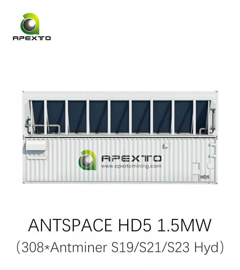 Contenitore per Antminer Bitmain ANTSPACE HD5 Contenitore per Antminer Bitmain ANTSPACE HD5