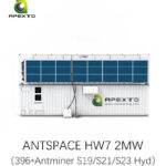 Bitmain ANTSPACE HW7 Antminer Hidro Soğutma Konteyneri