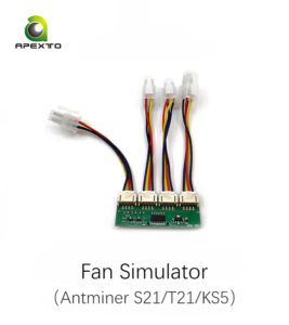 Симулятор вентилятора для Antminer S21 T21 KS5