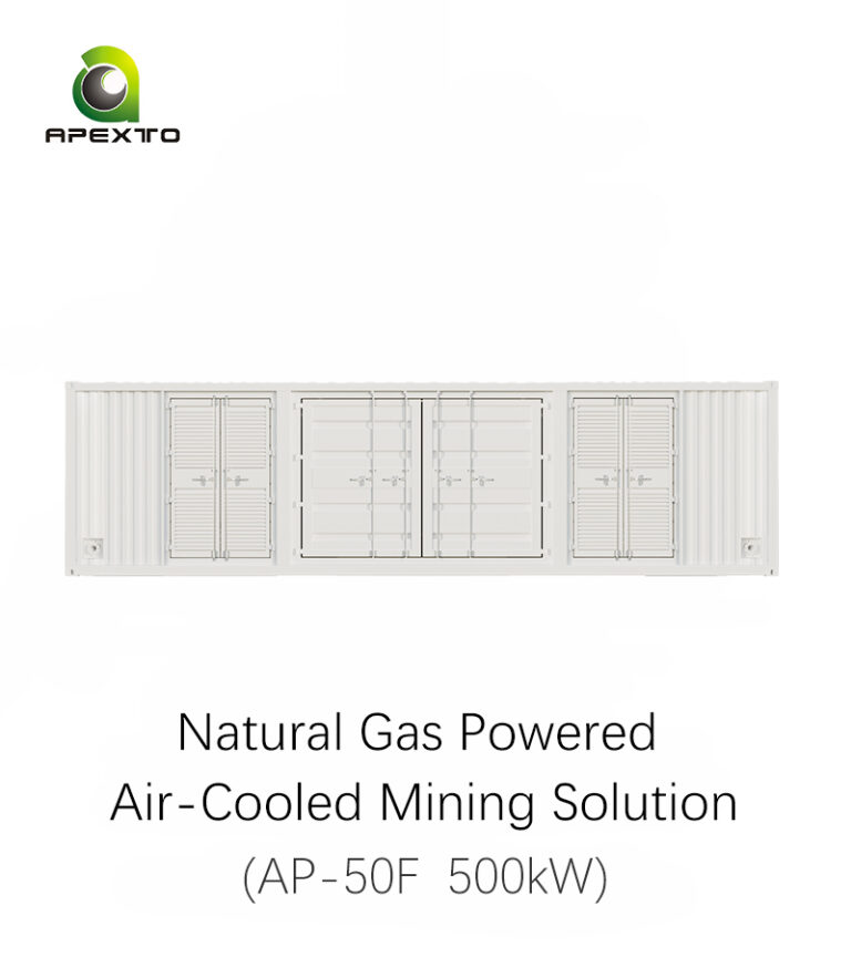 Natural Gas Powered Air-Cooled Mining Solution
