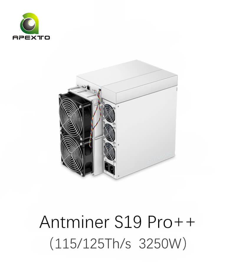 เครื่องขุด Bitcoin Antminer S19 Pro++ เครื่องขุด Bitcoin Antminer S19 Pro++