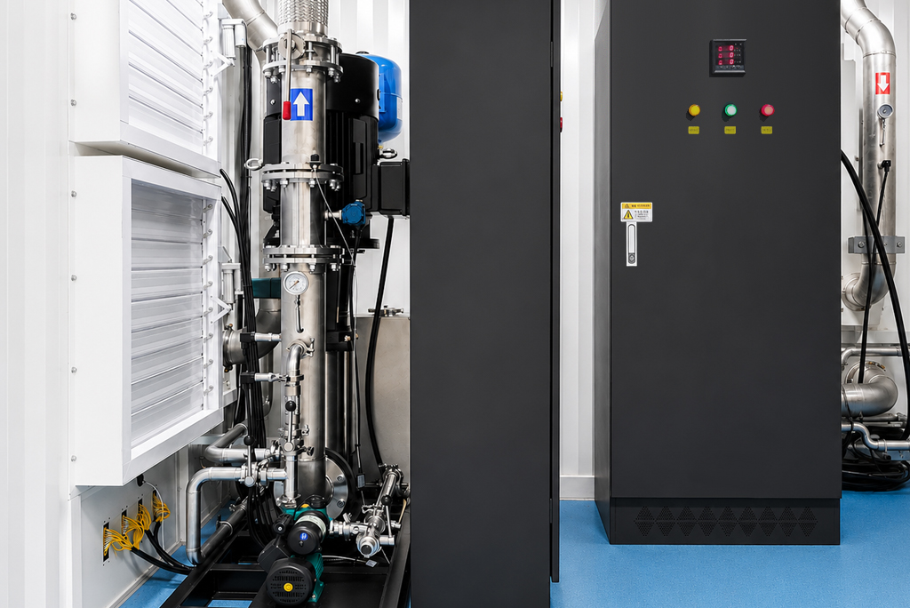 1.6MW-160-Slot-Whatsminer-2U-Hydro-Cooling-Container-PLC-Control-System