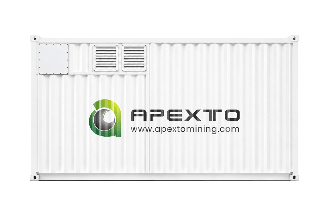 Contenedor de refrigeración hidráulica Avalon Whatsminer 2U de 100 ranuras