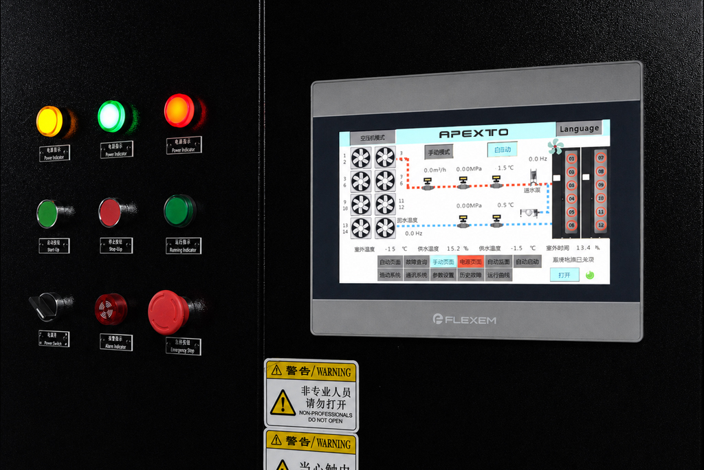 100-Slot Hydro Mining Container Control System
