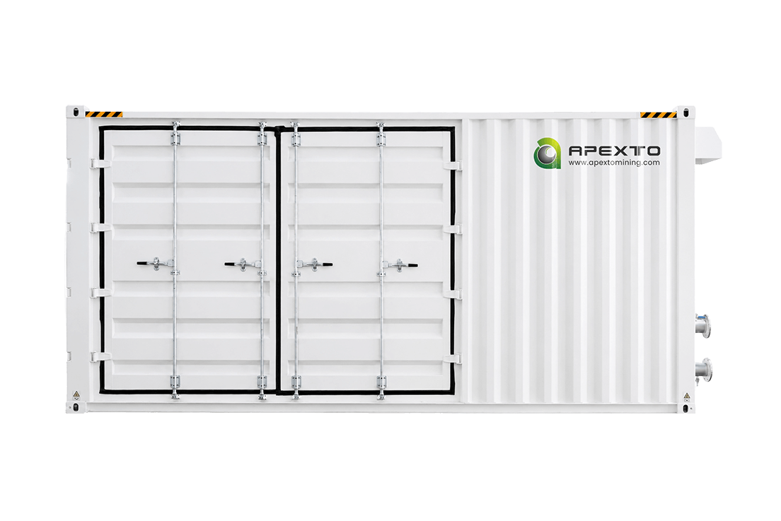 Contenedor de refrigeración líquida Whatsminer de 160 ranuras