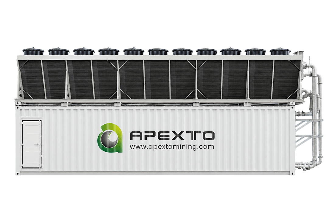 480 Yuvalı Antminer Hidro Soğutma Konteyneri