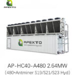 480-Slot Hydro Cooling Container for Antminer