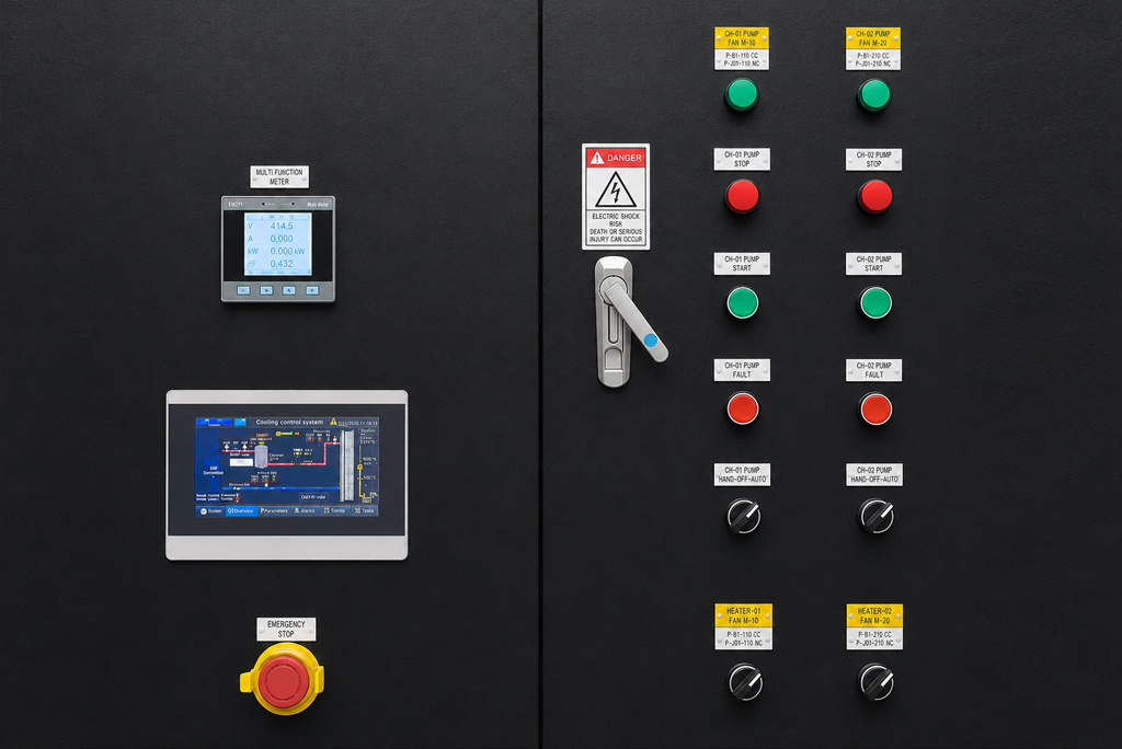 Шкаф управления контейнером для гидромайнинга Antminer мощностью 2.1 МВт