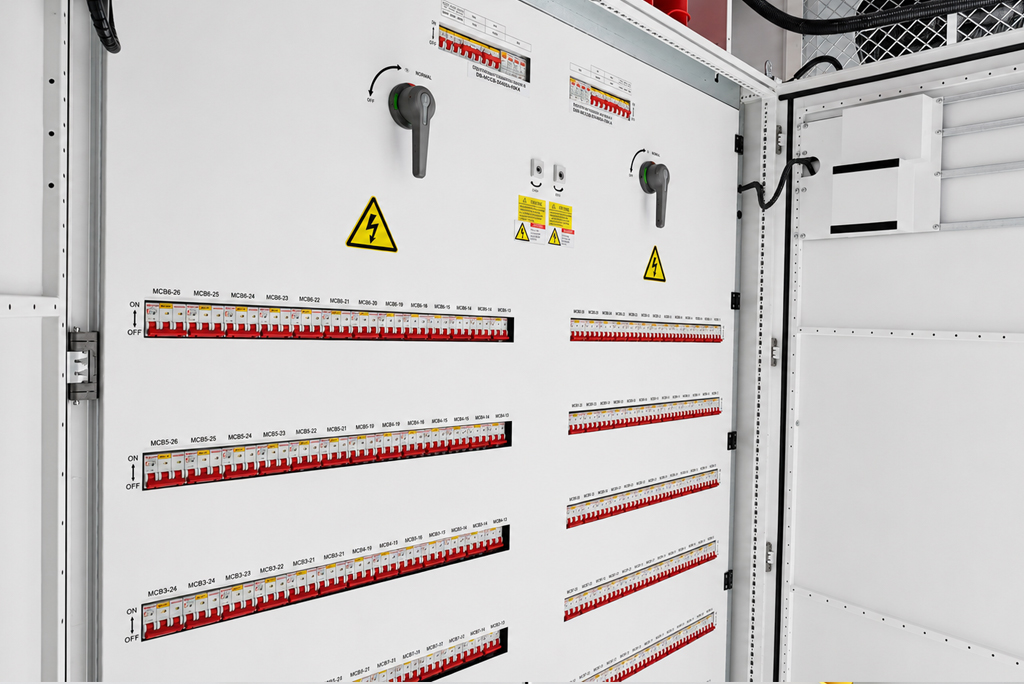 Centralized Power Distribution Cabinet for 420-Slot Antminer Hydro Container