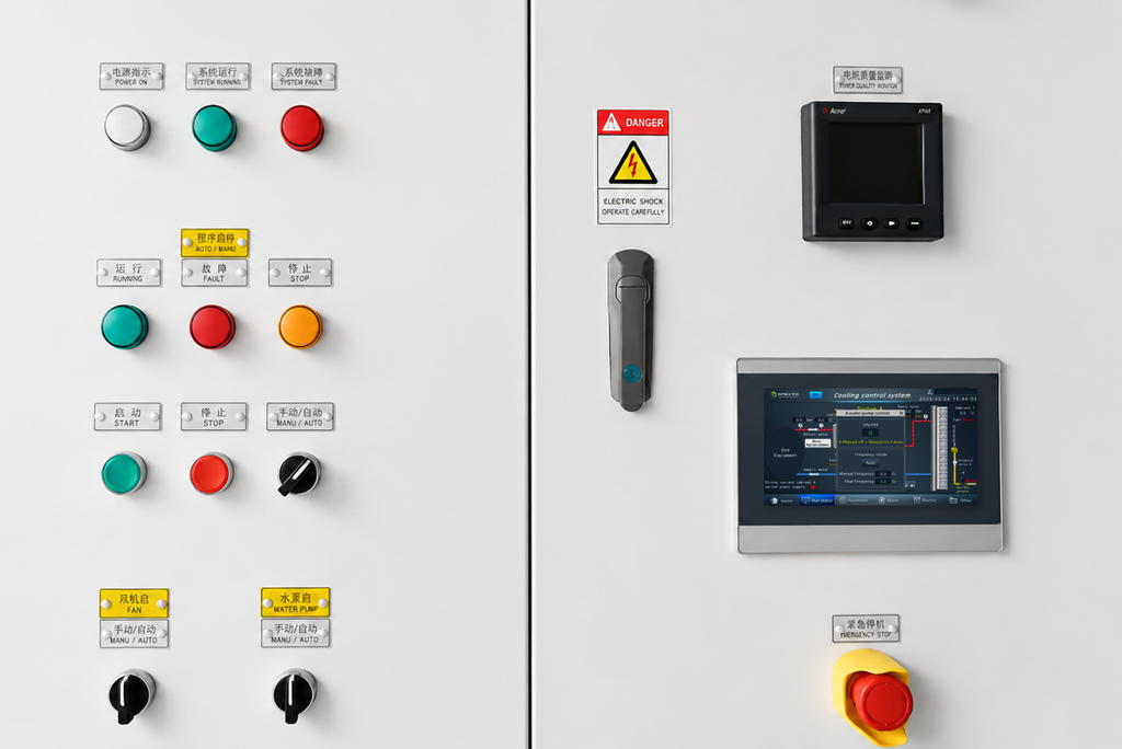 PLC Control System for 420-Slot Antminer Hydro Container