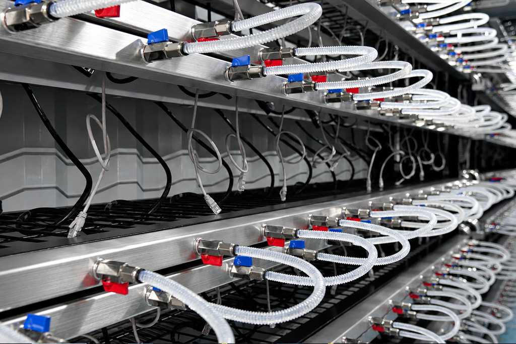 Internal Racks for 2.4MW Antminer Hydro Container