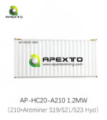 Hydro Cooling Container for BTC Mining