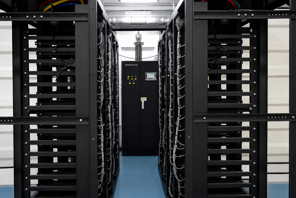 Internal Structure of the 1.6MW 160-Slot Whatsminer 2U Hydro-Cooling Container