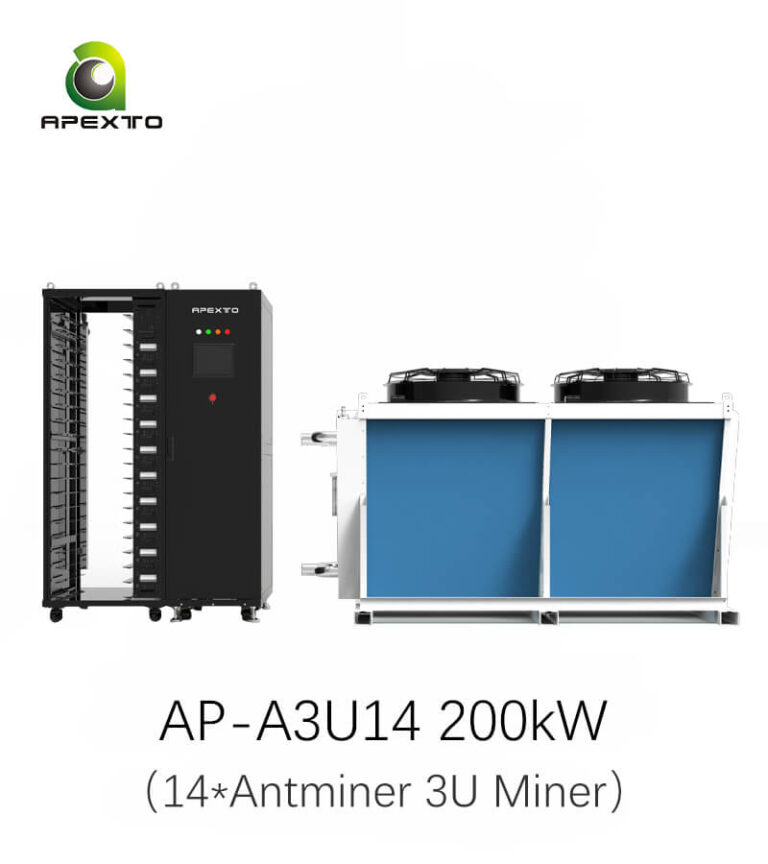 14-Slot Antminer 3U Hydro Cooling Rack