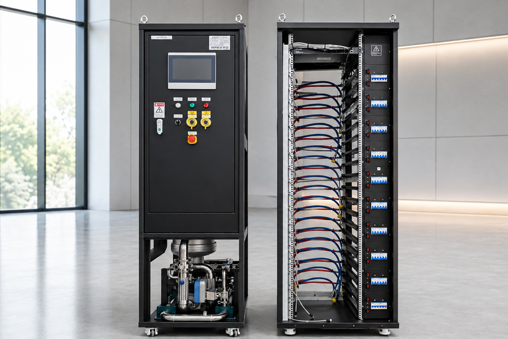 200kW hydro cooling rack for bitcoin mining