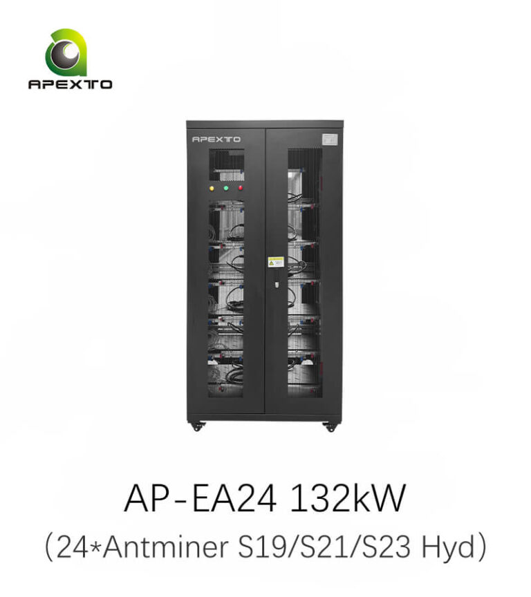 24-Slot Antminer Liquid Cooling Cabinet