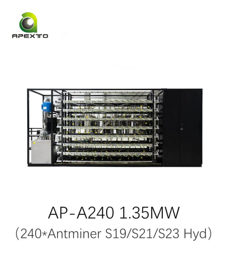 240-Slot Hydro Cooling Rack