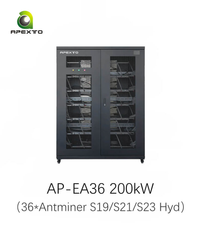 36-Slot Expandable Liquid Cooling Cabinet For Antminer