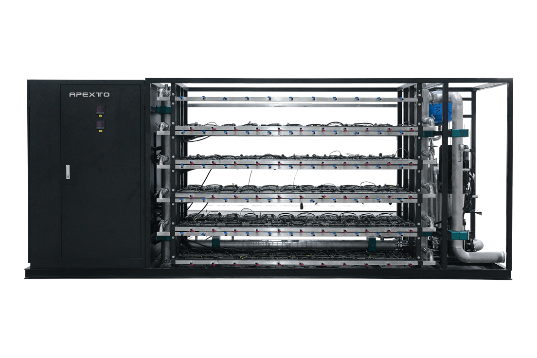 620kW 110槽螞蟻礦機比特幣挖礦液冷機架