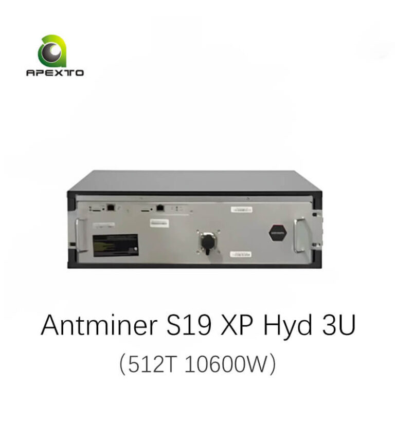 Antminer S19 XP Hyd 3U U3S19XPH Bitcoin Miner