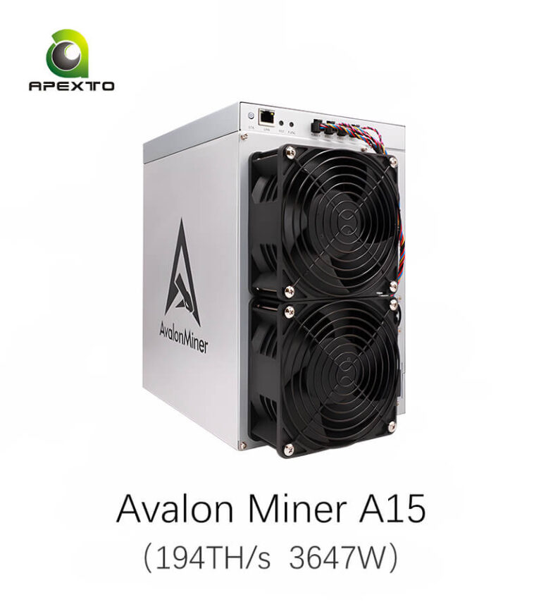 Avalon A15-194T Bitcoin Miner
