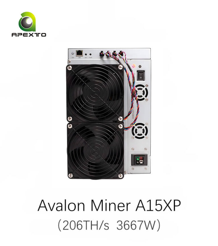 Avalon A15XP-206T Bitcoin Miner