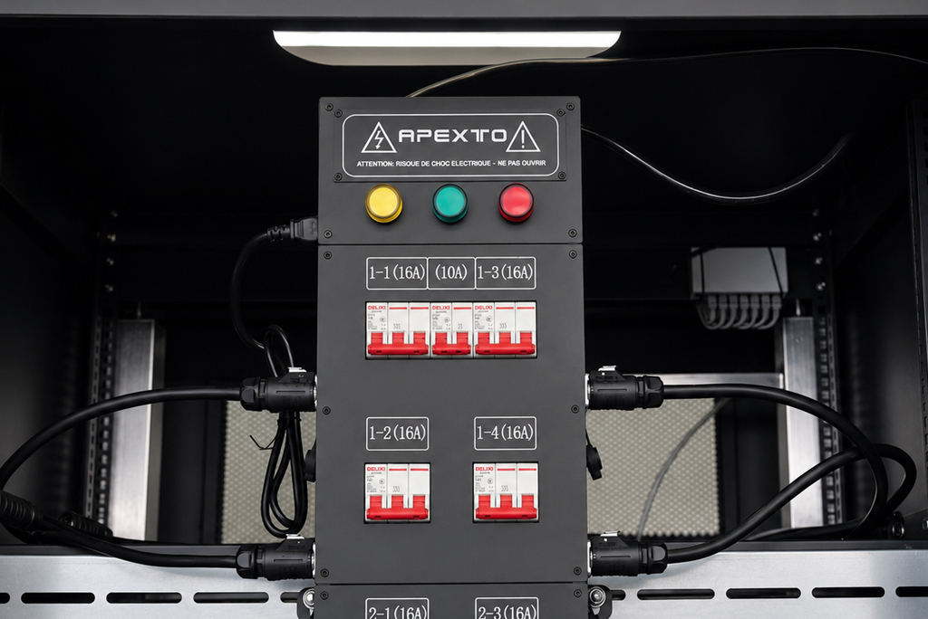 28スロット154kW Antminer液体冷却キャビネットPDU