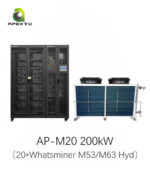 20-Slot Hydro Cooling Cabinet For Whatsminer M53M63M73