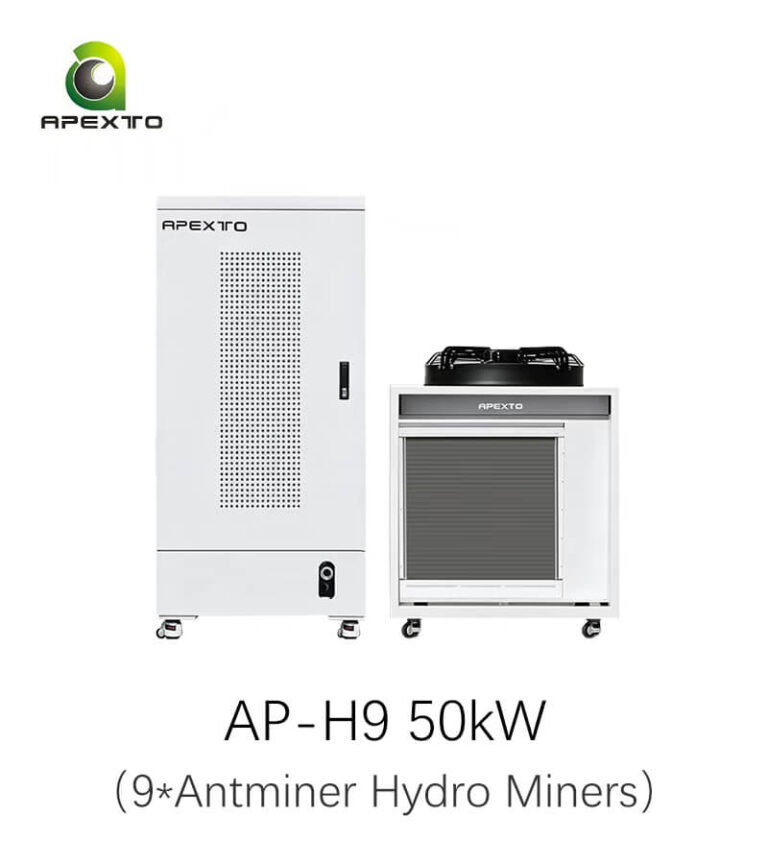 9-Slot Antminer water cooling system