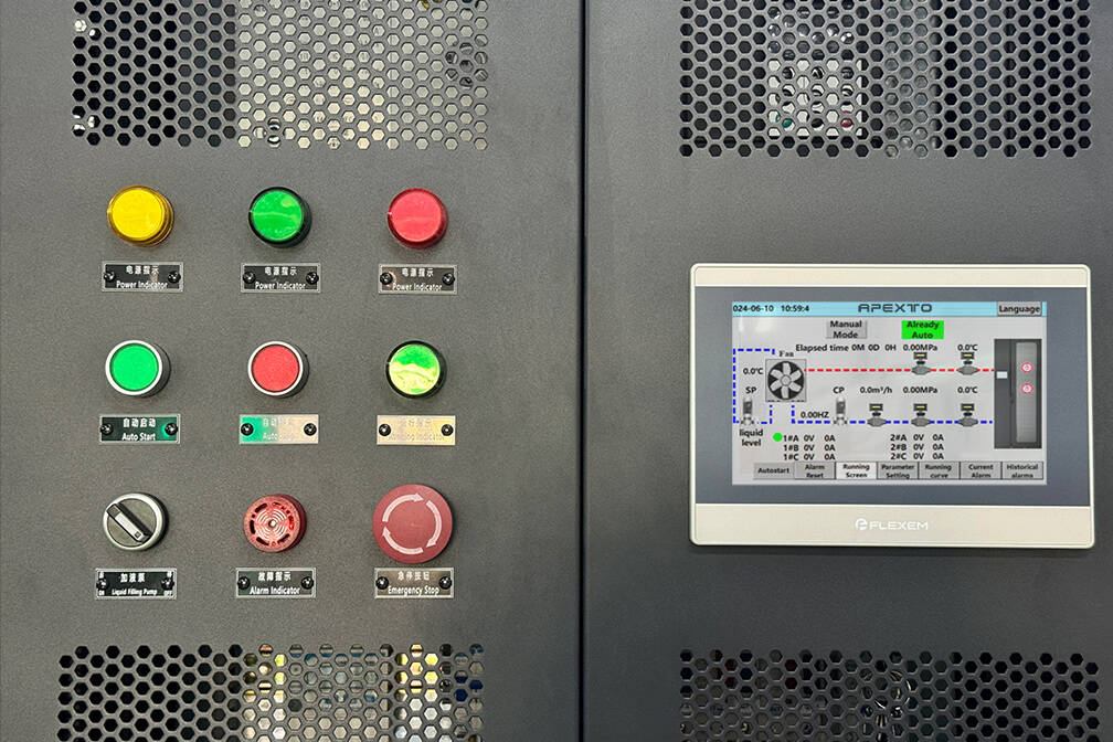 Hydro Cooling Cabine Intelligent control system