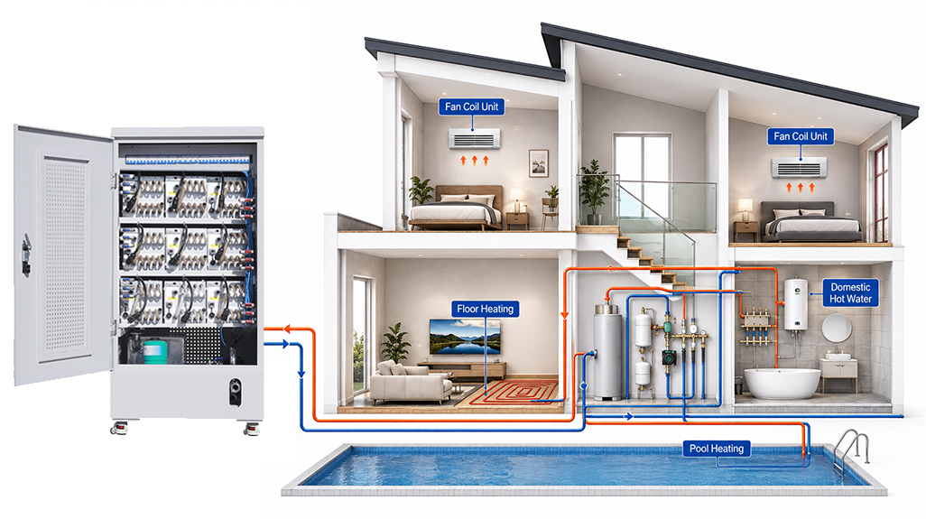 Hydronic Heating Solution Home Mining