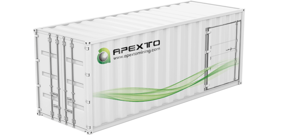 Hydro Cooling Container Mining