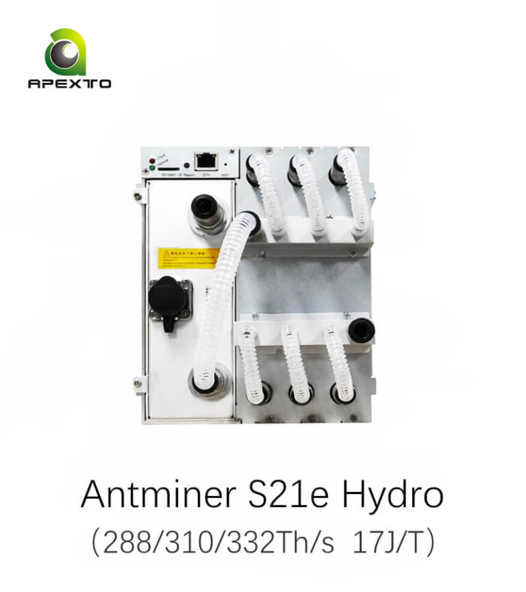 Antminer S21e Hydro Bitcoin Miner