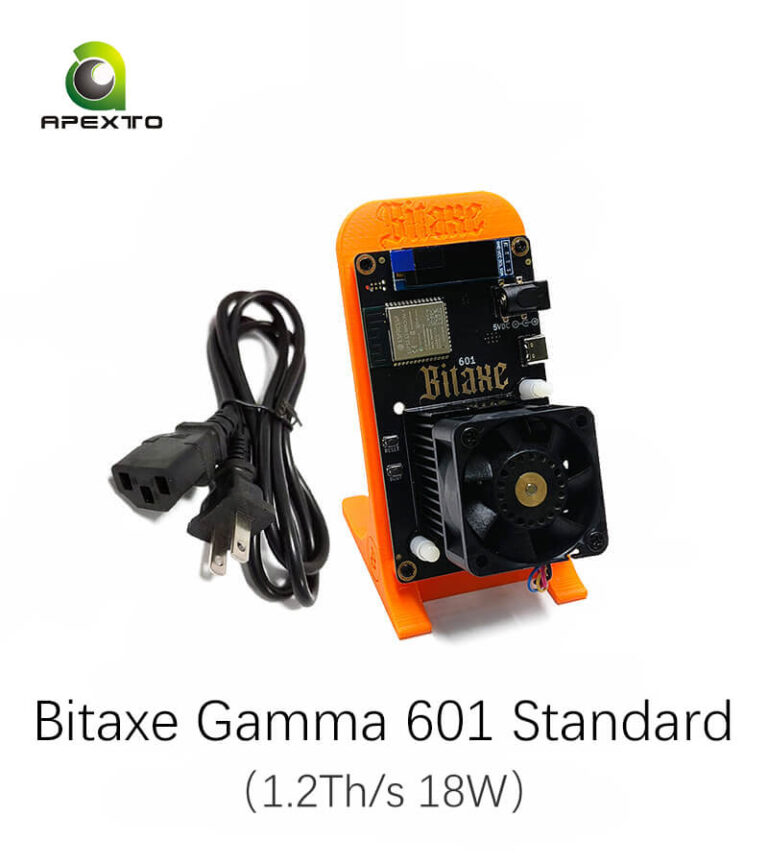 Bitaxe Gamma 601 Bitcoin Solo Miner