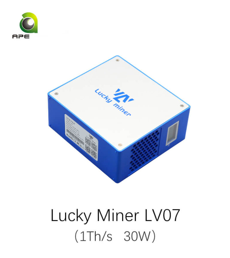 Lucky Miner LV07 비트코인 ​​마이너 솔로 마이너