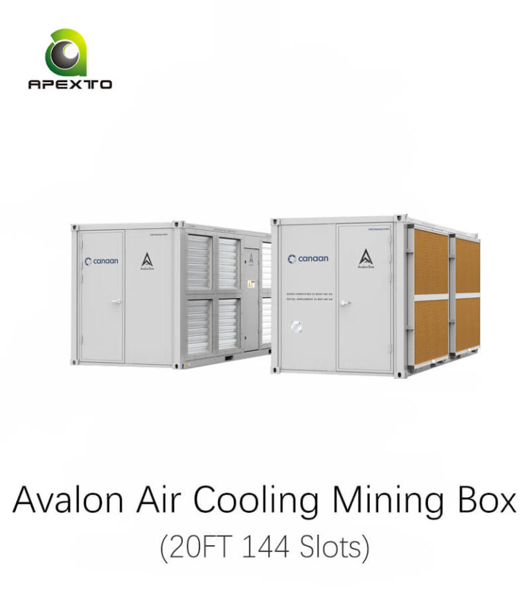Avalon Air Cooling Mining Box-20ft