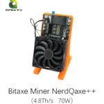 Bitaxe Miner NerdQaxe++ Bitcoin Miner Solo Miner