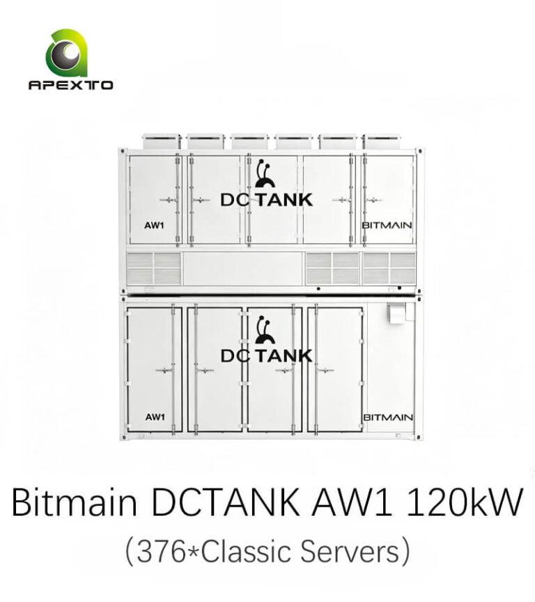 Bitmain DCTANK AW1 Air Cooled Mining Container