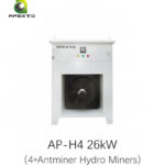 Hydro cooling cabinet for home mining