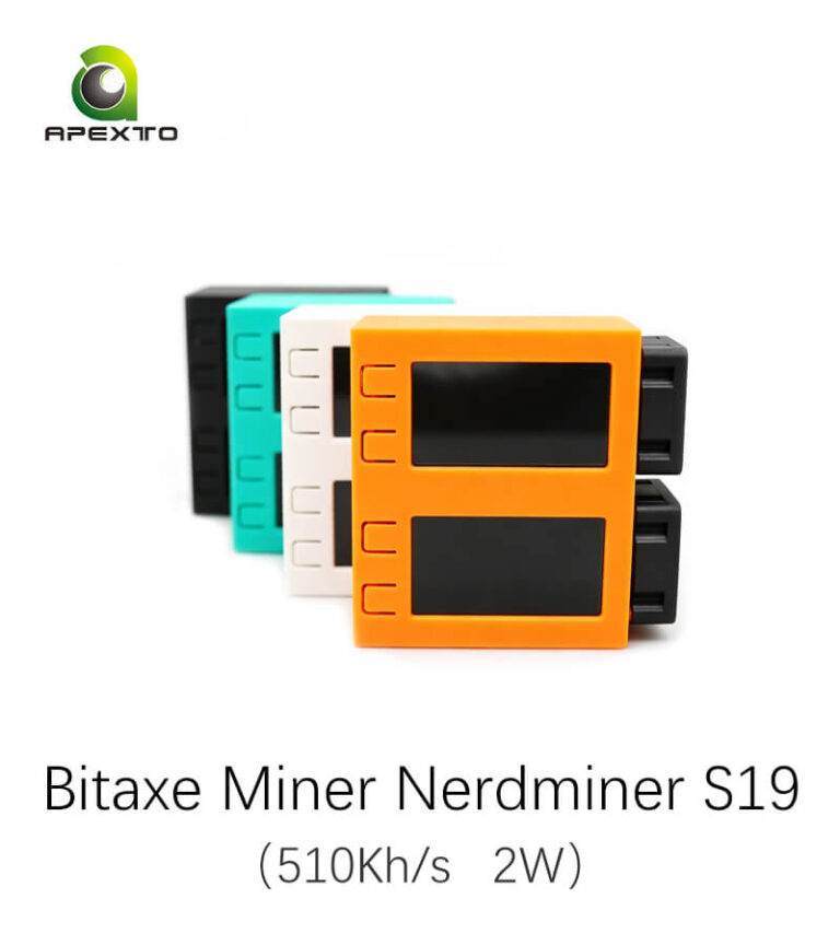 Minero individual de Bitcoin NerdMiner S19