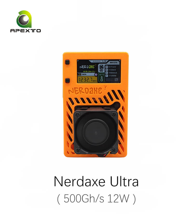 Nerdaxe Ultra Solo Miner Nerdaxe Ultra Solo Miner
